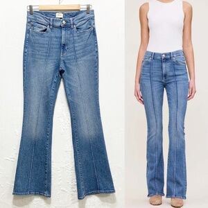 DL1961 Bridget Boot Seamed Jeans in Wythe Sz 29 x 32" Inseam